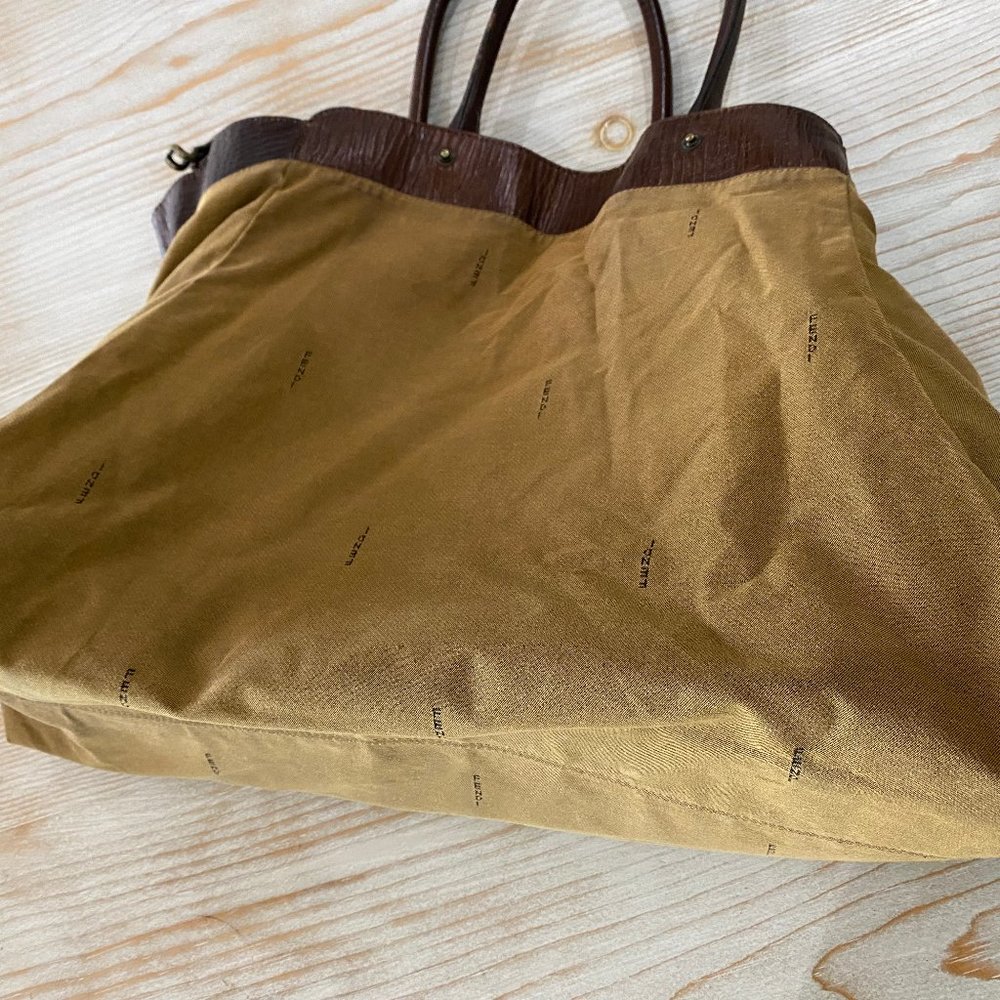 Large FENDI Zucca Canvas & Leather Chef du Jour - Picture 12 of 17
